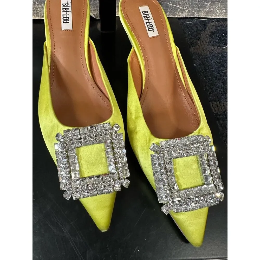 Anthropologie x Bibi Lou Aoi Heels Size 40 - Picture 4 of 8